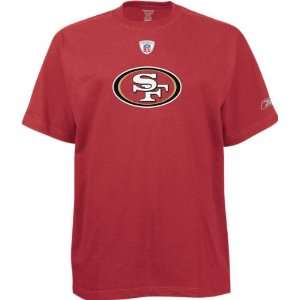  San Francisco 49ers Official Red Sideline T Shirt Sports 