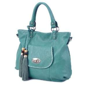  MSQ01701GN Green Deyce Stitch Stylish Women Handbag 