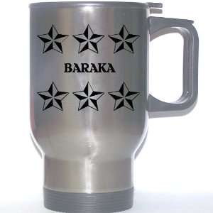  Personal Name Gift   BARAKA Stainless Steel Mug (black 