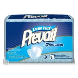  Prevail Pant Liners   Large Plus Elastic (Case of 6 Bags 