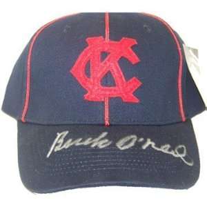 Buck ONeil Autographed / Signed Kansas City Monarchs Baseball Cap
