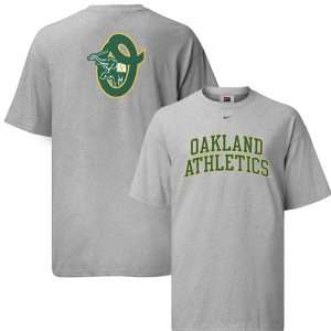   Nike Oakland Athletics Ash Changeup Arched T shirt
