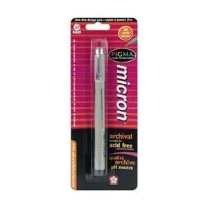  Sakura Pigma Micron Pen #08 0.5mm Black 30881; 3 Items 