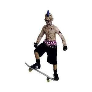  Child Medium (Size 8 10, 5 7 Yrs) Zombie Skate Punk 