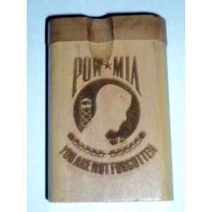   Wooden Wood Dugout With Bat One Hitter Tobacco Pipe POW Military Army