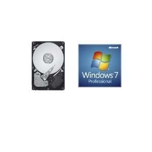  Seagate 2TB HDD and Windows 7 Pro 32 Bit Bundle 