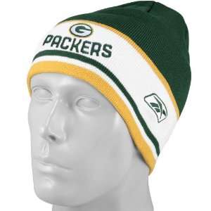  Bay Packers Green Cuffless Coaches Knit Beanie Cap