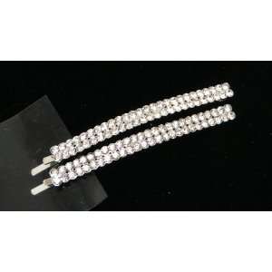   Clear Crystal Bobby Pins For Weddings, Proms, Quinceanera or pageants