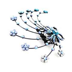  Comb swarovski Sissi blue. Jewelry