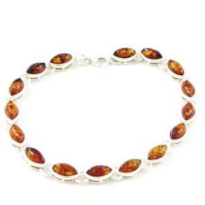  Silver bracelet Inspiration amber. Jewelry
