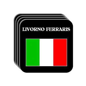  Italy   LIVORNO FERRARIS Set of 4 Mini Mousepad Coasters 