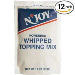 Joy Natural Whipped Topping Mix, 12 Ounce Units (Pack of 12)
