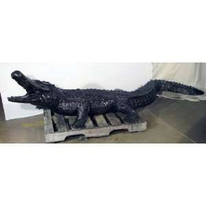  Metropolitan Galleries SRB48447 Crocodile Fountain Bronze 