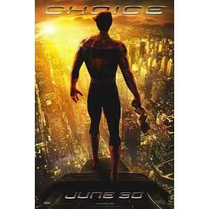  Spiderman 2 Original Teaser Movie Poster   Choice 