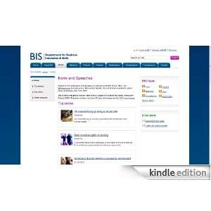   Speeches Kindle Store Department for Business Innovation and Skills