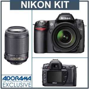  Nikon D80 Digital SLR Camera Two Lens Kit, with 18 135mm f 
