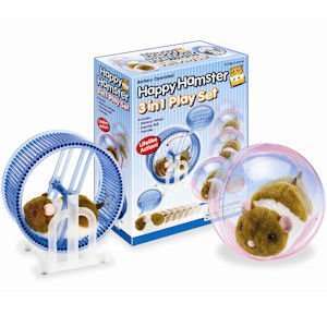   Hamster 3 in 1 Playset   Wheel, Balls, and Hamster 