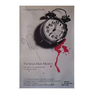  THE SEVEN DIALS MYSTERY Poster