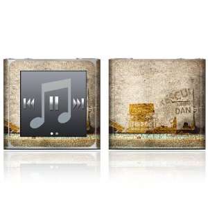  Danger Decorative Skin Decal Sticker for Apple iPod Nano 