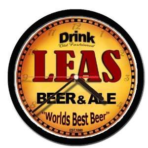  LEAS beer and ale cerveza wall clock 