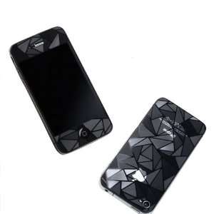  For Verizon At&T Sprint Apple iPhone4 4S 3D Bling Diamond Anti 