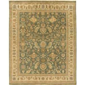  Due Process Mirzapur Ferrahan Teal Beige 10 Round Area 