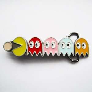  Pacman Ghost Characters Belt Buckle   New 