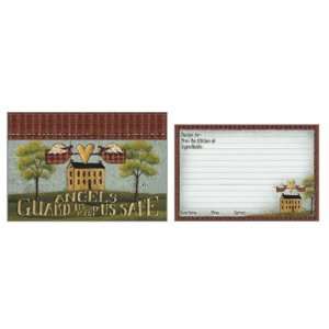  Legacy Publishing Recipe Card Box with Cards   Angels 