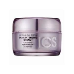  Korean Cosmetics_Hanbul ICS Snail Intensive Cream_50ml 