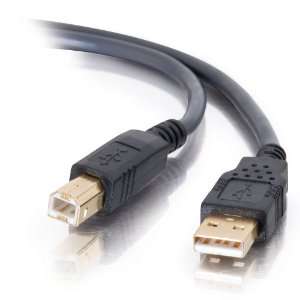   Ultima USB 2.0 A Male to B Male Cable, Black (9.8 Feet/ 3 Meters