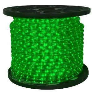 Emerald Green   LED Rope Light   3/8 in.   2 Wire   12 Volt   150 ft 