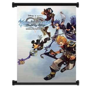  Kingdom Hearts Birth By Sleep Game Fabric Wall Scroll 