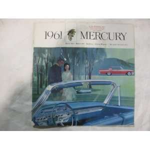  1961 Mercury Automobile Dealership Listing Catalog Toys & Games