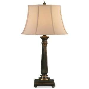 Lighting Enterprises T 1377/1269 French Bronze Finish Table Lamp with 