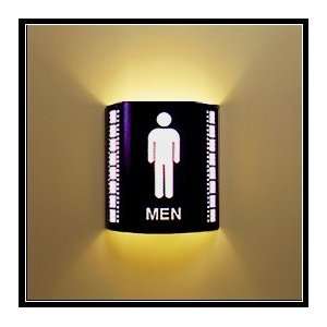  Mens Room Wall Sconce