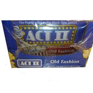 Act 2 Old Fashion Popcorn 18 Packs Grocery & Gourmet Food