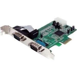  New   2 Port PCI Express 16550 UART by Startech 