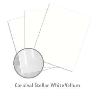  Carnival Vellum Stellar White Paper   1000/Carton Office 