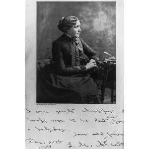  1889 Louisa May Alcott(1832 1888) Novelist,Little Women 