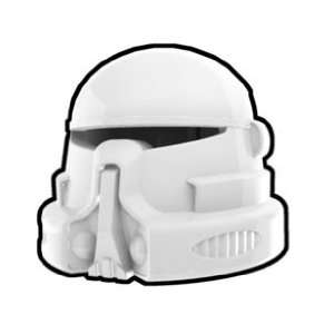 White Airborne Helmet   LEGO Compatible Minifigure Piece 