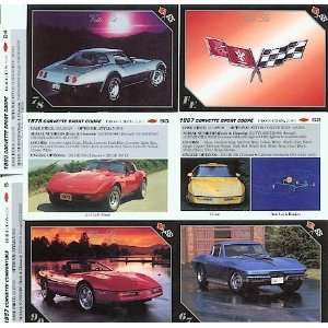 Vette Set (Corvette Cars) 1987 Corvette Sport Coupe #62 Single Trading 