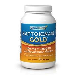  Nattokinase GOLD   2,000 FUs by Nutrigold (60 vcaps 