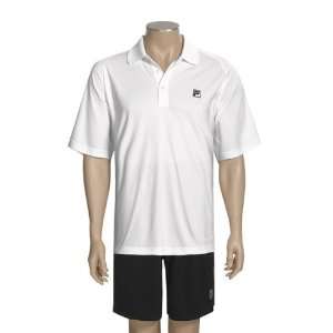  Fila Essenza Color Blocked Tennis Polo Shirt   Short 