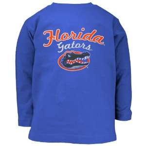 Florida Gators Infant Royal Blue Bomber Long Sleeve T shirt (12 18 MO 