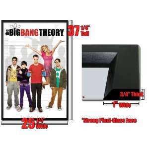    Framed Big Bang Theory Poster CBS TV Fr Pas0158