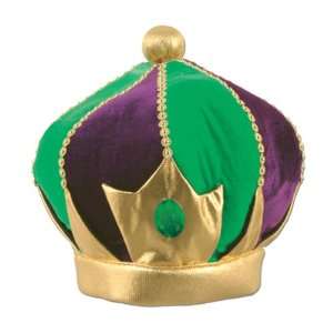  Plush Regal Mardi Gras Crown Case Pack 36   682164
