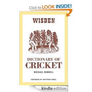 Wisden Dictionary of Cricket Michael Rundell  Kindle 