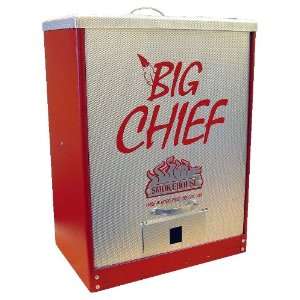  Smokehouse Big Chief Front   load Smoker, RED Patio, Lawn 