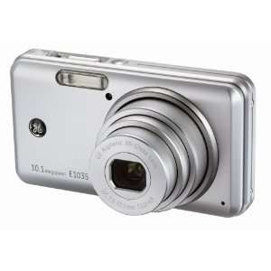  GE E1035 10MP Digital Camera with 3X Optical Zoom (Silver 