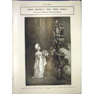  Time Goodman Girl Clock Theatre Romeo Juliet Print 1903 